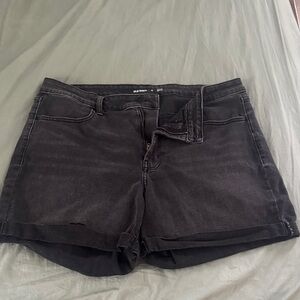 Old Navy Women's Black Jean Shorts